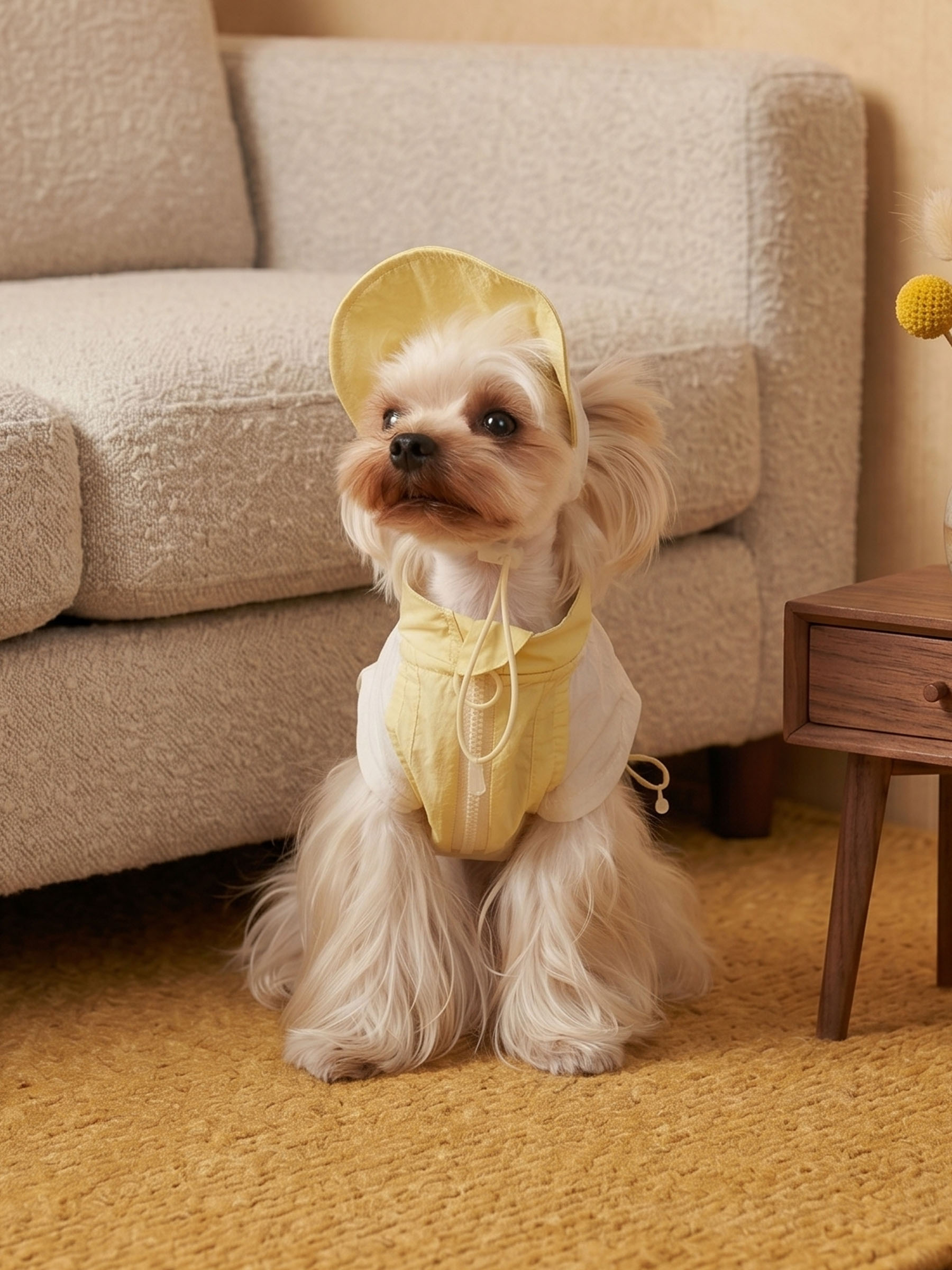UPF50+ Pet Sun Protection Jacket & Hat