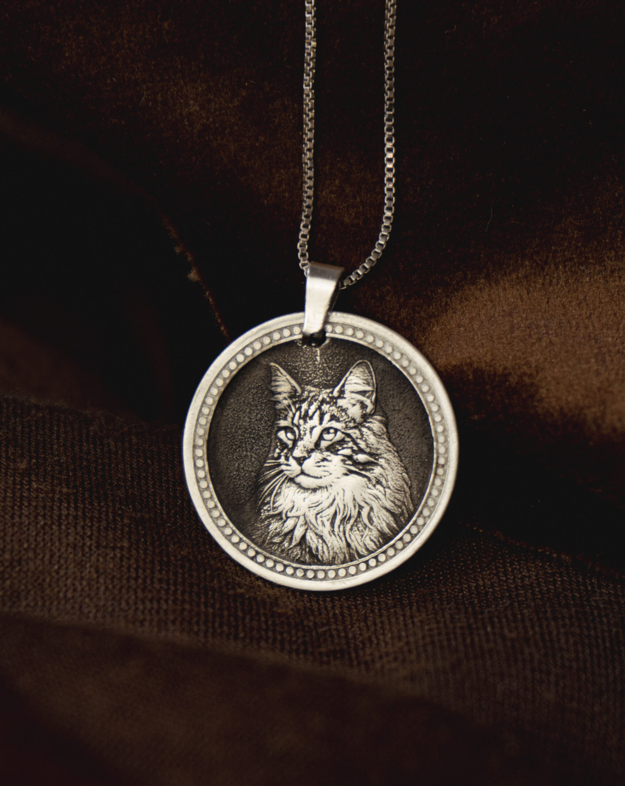 Custom 999 Pure Silver Pet Memorial Coin